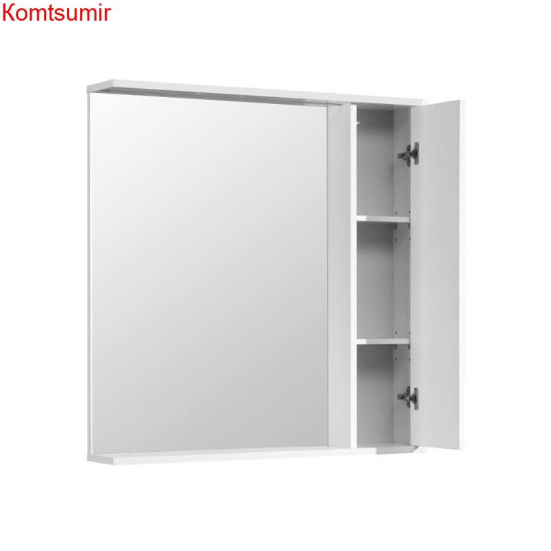 Зеркало-шкаф AQUATON Стоун 80 правая, белый (1A228302SX010)