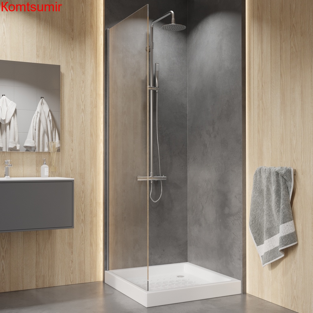 Душевой поддон квадратный керамический RGW CR 900