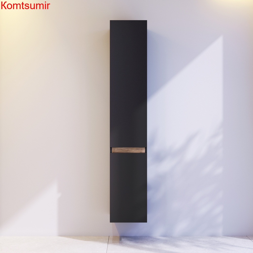 M85ACHR0306BM X-Joy, шкаф-колонна, подвесной, правый, 30 см, цвет: черный матовый M85ACHR0306BM X-Joy, шкаф-колонна, подвесной, правый, 30 см, цвет: черный матовый