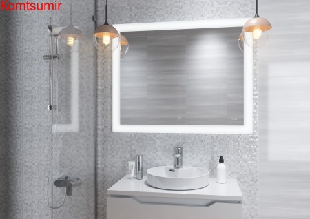 Зеркало: LED 030 design 100*80, с подсветкой, антизапотевание Сорт1 Зеркало: LED 030 design 100*80, с подсветкой, антизапотевание Сорт1