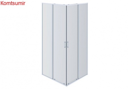 Aquatek Душевой уголок квадратный, двери раздвижные 200х100x100, хром Aquatek Душевой уголок квадратный, двери раздвижные 200х100x100, хром