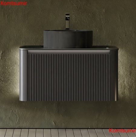 Тумба Lumino 80 подвесная Антрацит Тумба Lumino 80 подвесная Антрацит