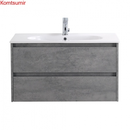 База под раковину подвесная BelBagno KRAFT-1000-2C-SO-CG Cemento Grigio База под раковину подвесная BelBagno KRAFT-1000-2C-SO-CG Cemento Grigio