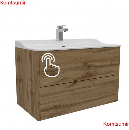 Тумба Djena Амелия 100 подвесная 2 ящика Дерево Тумба Djena Амелия 100 подвесная 2 ящика Дерево