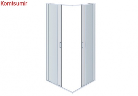 Aquatek Душевой уголок квадратный, двери раздвижные 200х90x90, хром Aquatek Душевой уголок квадратный, двери раздвижные 200х90x90, хром