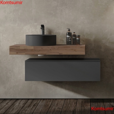 Тумба Modulare 100 подвесная Антрацит Тумба Modulare 100 подвесная Антрацит