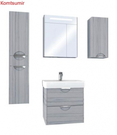 Шкаф AQUATON СИЛЬВА подвесной, левый, Дуб Фьорд (1A215703SIW6L) Шкаф AQUATON СИЛЬВА подвесной, левый, Дуб Фьорд (1A215703SIW6L)