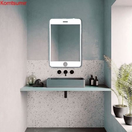 Зеркало AZARIO Адам 550*800, с LED-подсветкой и сенсорным выключателем Зеркало AZARIO Адам 550*800, с LED-подсветкой и сенсорным выключателем