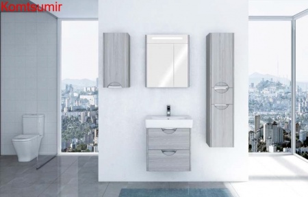 Шкаф AQUATON СИЛЬВА подвесной, левый, Дуб Фьорд (1A215703SIW6L) Шкаф AQUATON СИЛЬВА подвесной, левый, Дуб Фьорд (1A215703SIW6L)