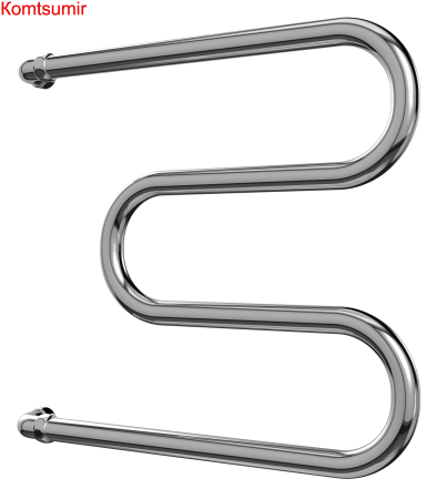 М-обр AISI 32х2 500х500 Полотенцесушитель  TERMINUS М-обр AISI 32х2 500х500 Полотенцесушитель  TERMINUS