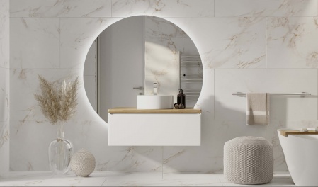 Зеркало Solis new 34 (полукруг-месяц) Зеркало Solis new 34 (полукруг-месяц)