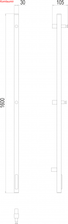 Стойка электро UNO проф 1600 Стойка электро UNO проф 1600