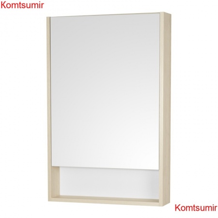 Зеркало-шкаф AQUATON Сканди 55 дуб верона (1A252102SDB20) Зеркало-шкаф AQUATON Сканди 55 дуб верона (1A252102SDB20)