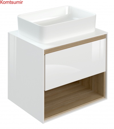 Тумба Cersanit LOUNA 60 со столешницей Тумба Cersanit LOUNA 60 со столешницей