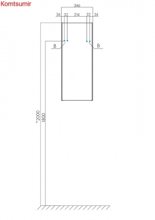 Пенал подвесной AQUATON Асти 35 Белый Ясень шимо (1A262903AX010) Пенал подвесной AQUATON Асти 35 Белый Ясень шимо (1A262903AX010)