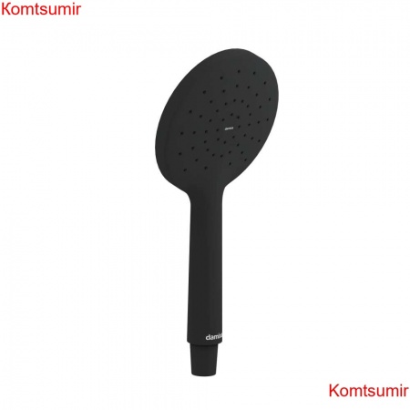 Damixa 977020300 Jupiter ручной душ, круг 1 функция, черный Damixa 977020300 Jupiter ручной душ, круг 1 функция, черный