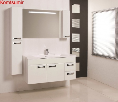 Пенал подвесной AQUATON Диор белый (1A110803DR010) Пенал подвесной AQUATON Диор белый (1A110803DR010)