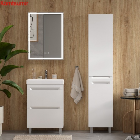 Пенал напольный с корзиной Corner 40 Пенал напольный с корзиной Corner 40