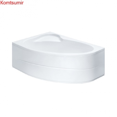 Ванна акриловая асимметричная Santek Эдера 170х100, левосторонняя, белая Ванна акриловая асимметричная Santek Эдера 170х100, левосторонняя, белая