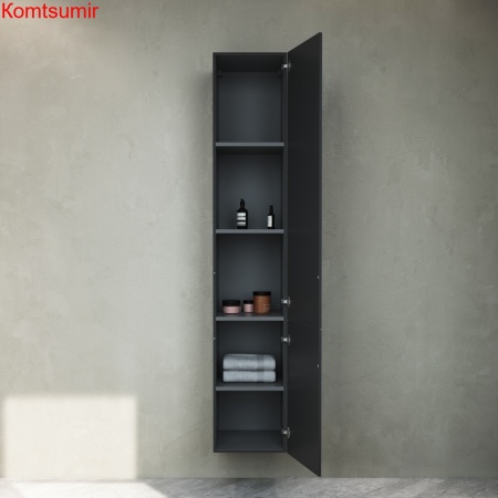 M90CHR0306BM GEM, шкаф-колонна, подвесной, правый, 30 см, двери, push-to-open, цвет: черный матовый M90CHR0306BM GEM, шкаф-колонна, подвесной, правый, 30 см, двери, push-to-open, цвет: черный матовый