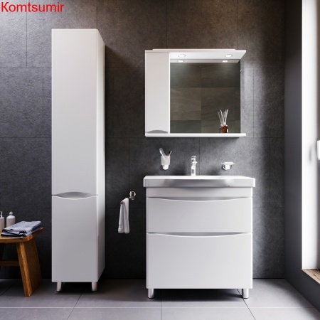 M80CSL0356WG Like, шкаф-колонна, напольный, левый, 35 см, двери, белый, глянец, шт M80CSL0356WG Like, шкаф-колонна, напольный, левый, 35 см, двери, белый, глянец, шт