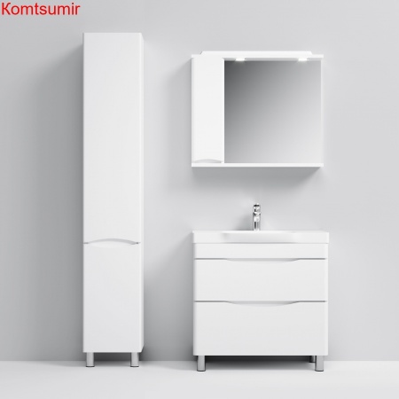 M80CSL0356WG Like, шкаф-колонна, напольный, левый, 35 см, двери, белый, глянец, шт M80CSL0356WG Like, шкаф-колонна, напольный, левый, 35 см, двери, белый, глянец, шт