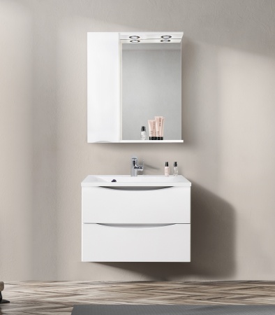 Шкаф подвесной BelBagno MARINO-SPC-700/750-1A-BL-P-L Шкаф подвесной BelBagno MARINO-SPC-700/750-1A-BL-P-L