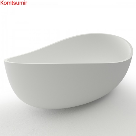 Раковина AZARIO 650x400x200 накладная из искусственного камня, белая матовая (AZ-1214S) Раковина AZARIO 650x400x200 накладная из искусственного камня, белая матовая (AZ-1214S)