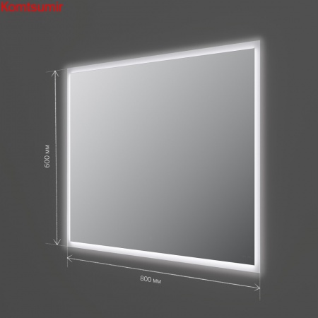 M71AMOX0801SA SPIRIT V2.0, Зеркало с LED-подсветкой и системой антизапотевания, ИК-сенсор, 80 см M71AMOX0801SA SPIRIT V2.0, Зеркало с LED-подсветкой и системой антизапотевания, ИК-сенсор, 80 см
