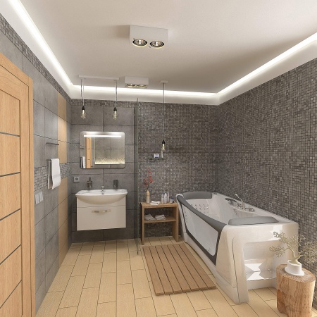 Акриловая ванна 1Marka Aima DOLCE VITA 170x75 Акриловая ванна 1Marka Aima DOLCE VITA 170x75