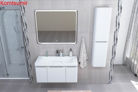 Тумба под раковину AQUATON Шерилл 85 подвесная, белая (1A208801SH010) Тумба под раковину AQUATON Шерилл 85 подвесная, белая (1A208801SH010)