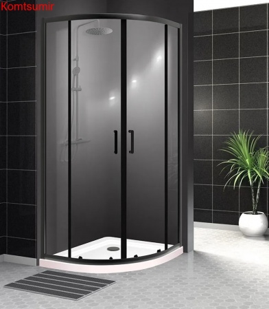 Душевой уголок BelBagno UNO-195-R-2-90-C-NERO Душевой уголок BelBagno UNO-195-R-2-90-C-NERO