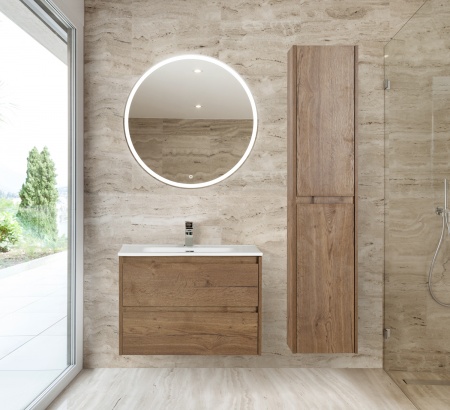 Шкаф подвесной BelBagno KRAFT-1600-2A-SC-RT-L Rovere Tabacco Шкаф подвесной BelBagno KRAFT-1600-2A-SC-RT-L Rovere Tabacco