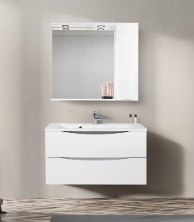 Шкаф подвесной BelBagno MARINO-SPC-900/750-1A-BL-P-R Шкаф подвесной BelBagno MARINO-SPC-900/750-1A-BL-P-R