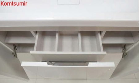 Тумба под раковину AQUATON Шерилл 85 подвесная, белая (1A208801SH010) Тумба под раковину AQUATON Шерилл 85 подвесная, белая (1A208801SH010)