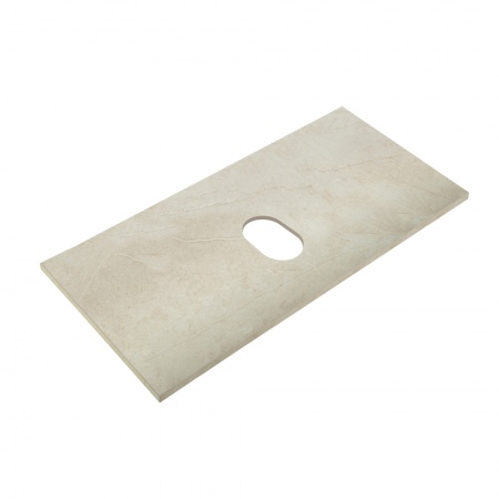 Столешница из керамогранита BelBagno KEP-100-MCO-W0 Marmo Crema Opaco Столешница из керамогранита BelBagno KEP-100-MCO-W0 Marmo Crema Opaco