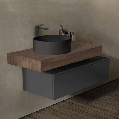 Тумба Modulare 100 подвесная Антрацит Тумба Modulare 100 подвесная Антрацит