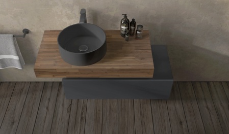 Тумба Modulare 80 подвесная Антрацит Тумба Modulare 80 подвесная Антрацит