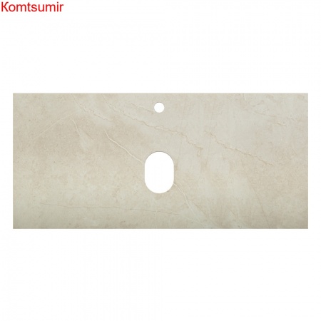 Столешница из керамогранита BelBagno KEP-100-MCO Marmo Crema Opaco Столешница из керамогранита BelBagno KEP-100-MCO Marmo Crema Opaco