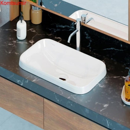 Раковина встраиваемая сверху Sanita Luxe Infinity Inside 60х36х14.5, фарфор, цвет Белый (WB.IN/Infinity/60-N/WHT.G/S1) Раковина встраиваемая сверху Sanita Luxe Infinity Inside 60х36х14.5, фарфор, цвет Белый (WB.IN/Infinity/60-N/WHT.G/S1)