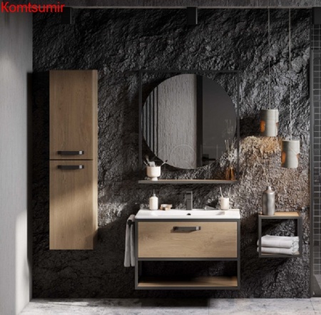 Зеркало AQUATON Лофт Фабрик 80, дуб кантри (1A242602LTDY0) Зеркало AQUATON Лофт Фабрик 80, дуб кантри (1A242602LTDY0)