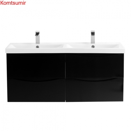 База под раковину подвесная с четырмя ящиками BelBagno MARINO-CER-1200-4C-SO-2-NL-P Nero Lucido База под раковину подвесная с четырмя ящиками BelBagno MARINO-CER-1200-4C-SO-2-NL-P Nero Lucido