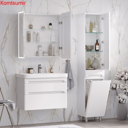 Пенал напольный с корзиной Nice 40 Пенал напольный с корзиной Nice 40