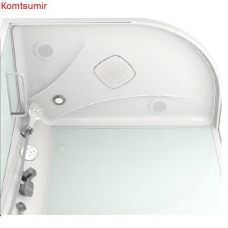 Душевая кабина Domani-Spa Delight 128high L/R (120*80) Душевая кабина Domani-Spa Delight 128high L/R (120*80)