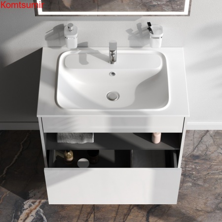 M8FFUX0801WG Func, База с нишей, 1 ящик (pull-out), 80 см, цвет белый глянец M8FFUX0801WG Func, База с нишей, 1 ящик (pull-out), 80 см, цвет белый глянец