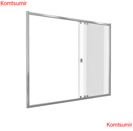 Шторка SCREEN WTW-170-C-CH стекло прозрачное, 4 мм GOOD DOOR ПД00095 Шторка SCREEN WTW-170-C-CH стекло прозрачное, 4 мм GOOD DOOR ПД00095