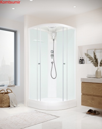 Душевая кабина DOMANI-Spa Delight Slim 110 (100*100) Душевая кабина DOMANI-Spa Delight Slim 110 (100*100)