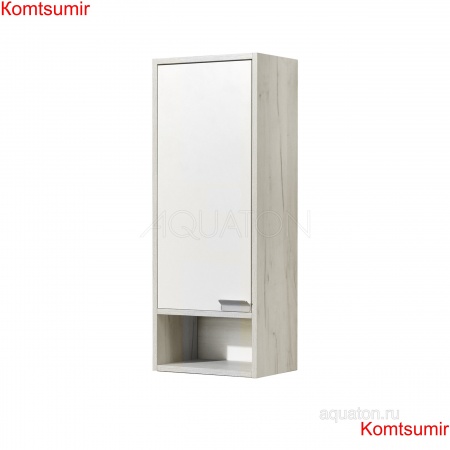 Шкаф подвесной AQUATON Флай одностворчатый, левая, дуб крафт (1A237903FAX1L) Шкаф подвесной AQUATON Флай одностворчатый, левая, дуб крафт (1A237903FAX1L)