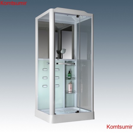 Душевая кабина Loranto Selak CS 126  L  90х100х215 см белая Душевая кабина Loranto Selak CS 126  L  90х100х215 см белая