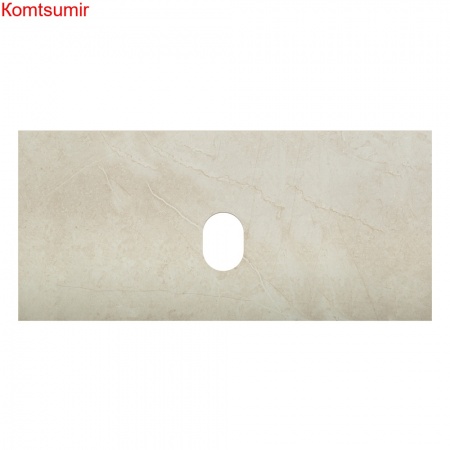 Столешница из керамогранита BelBagno KEP-100-MCO-W0 Marmo Crema Opaco Столешница из керамогранита BelBagno KEP-100-MCO-W0 Marmo Crema Opaco